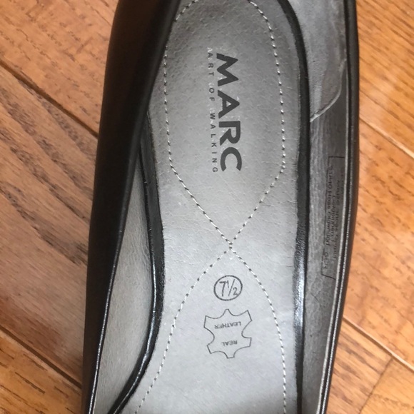 MARC Perla 2 Leather Black Shoes - Picture 7 of 12